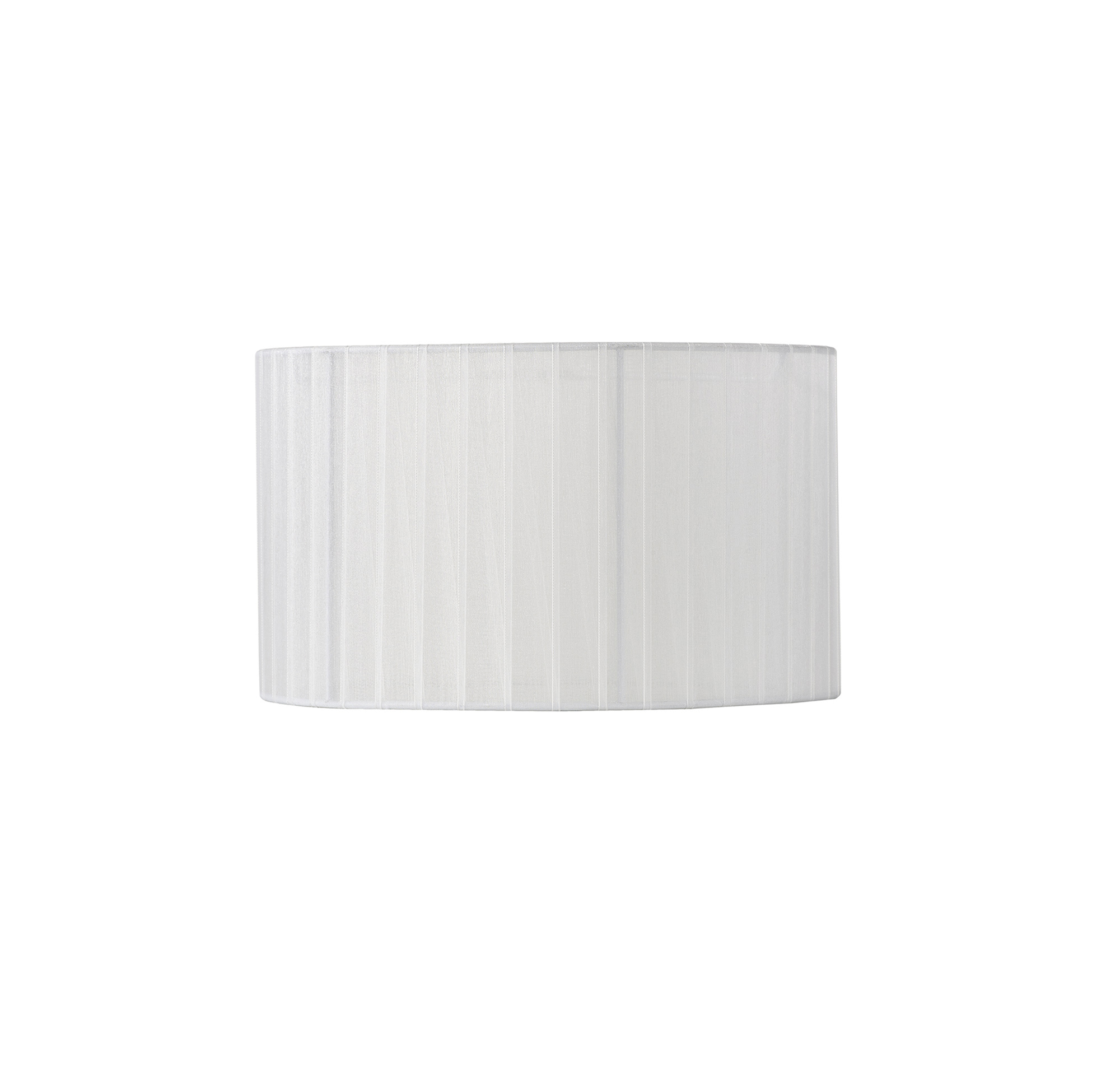 ILS31749WH  Freida Organza Table Lamp Shade White For IL31749/59; 300mmx180mm